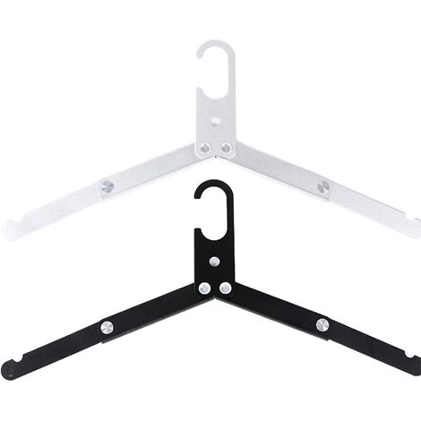 Ensemble De Cintres De Voyage, Portant À Vêtements Pliable En Alliage D'Aluminium, Idéal Pour Les Voyages, Les Activités De Plein Air Et Le Camping.