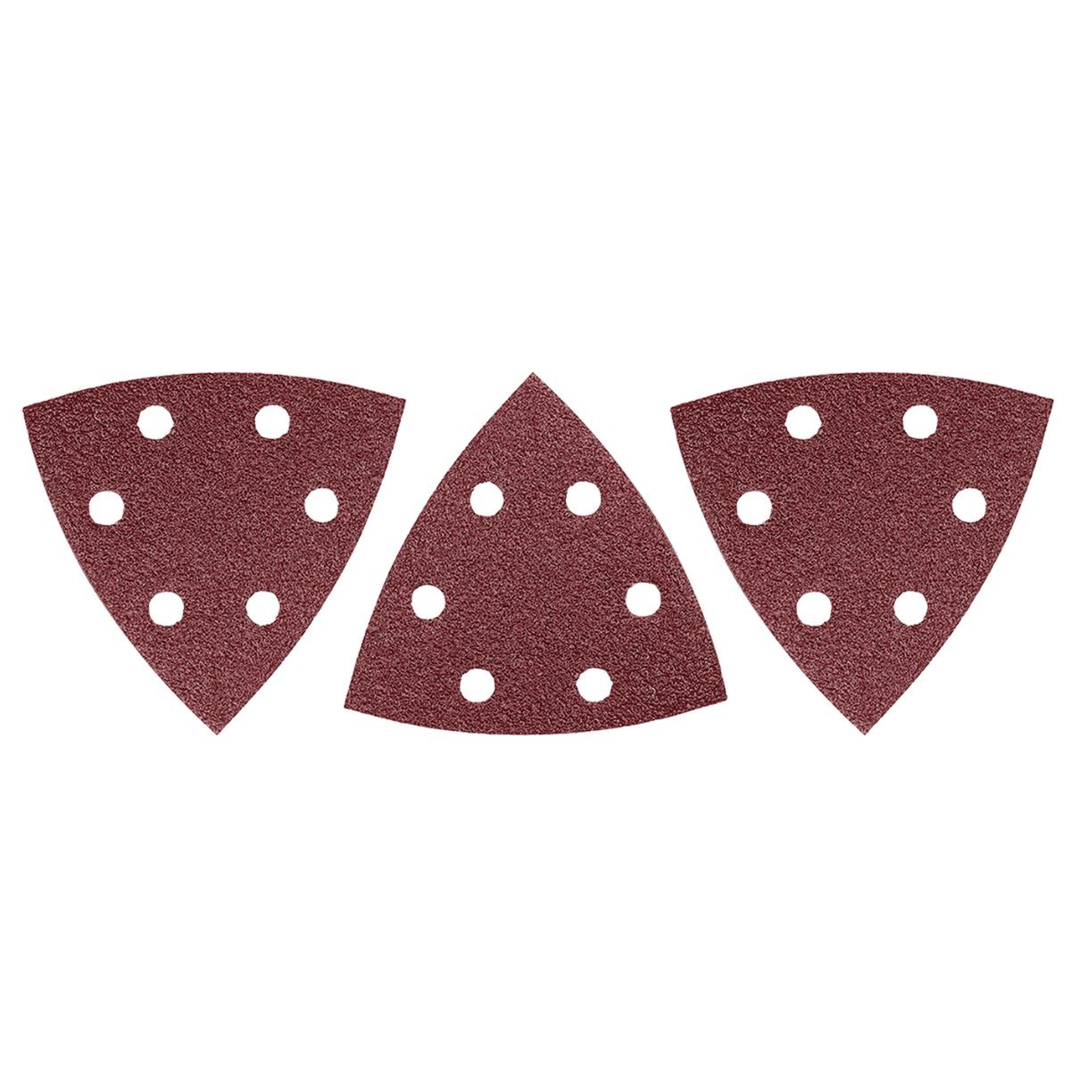 Vito - Lot De 3 Papiers De Verre Pour Ponceuse 93 X 93 X 93 Cm Grain 80