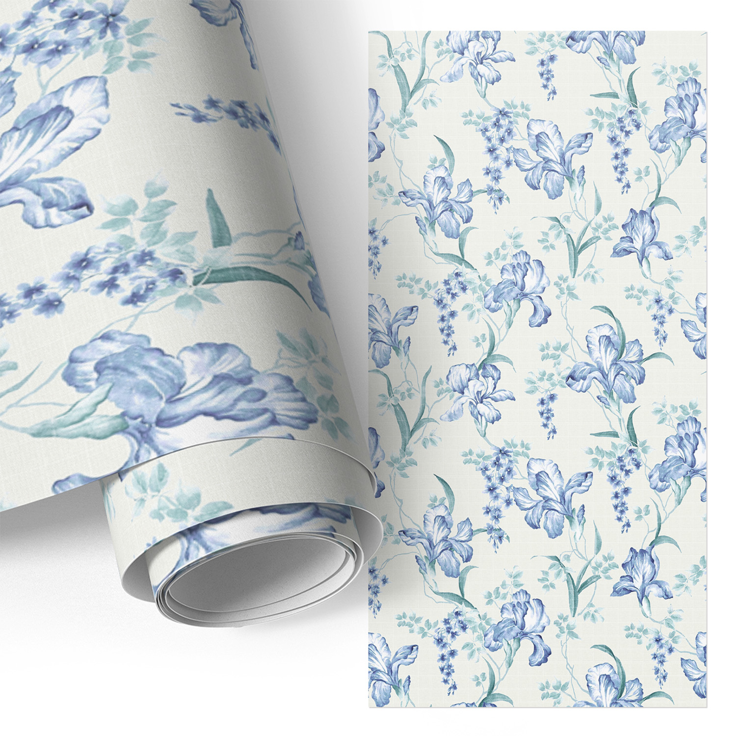 Film Adhésif - Adhésif Décoratif - Rénovation Facile - Pour Meubles - Pour Table Motif Floral 65x130 Cm