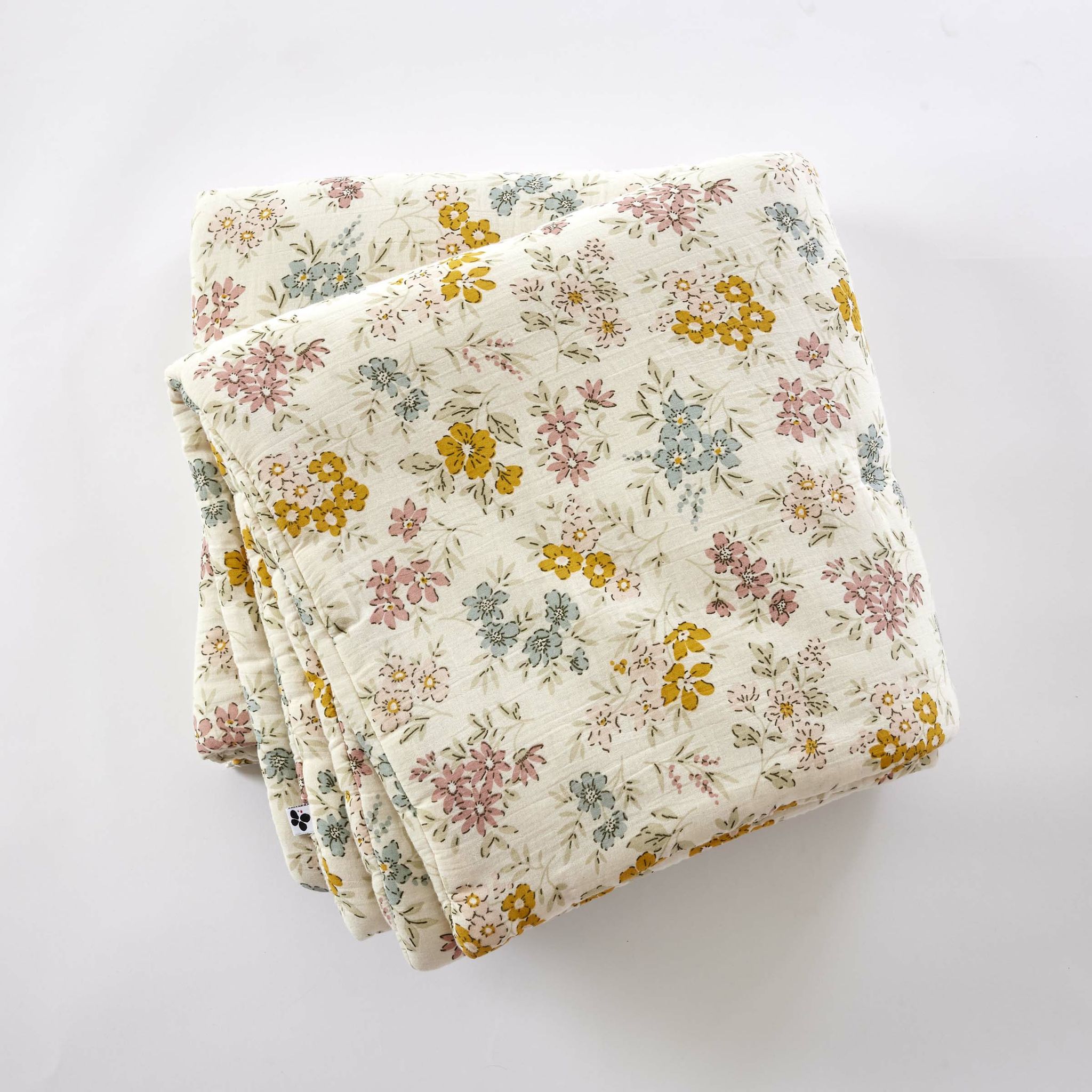 Bout De Lit 90 X 200 Cm Double Gaze De Coton Matelassé Ava