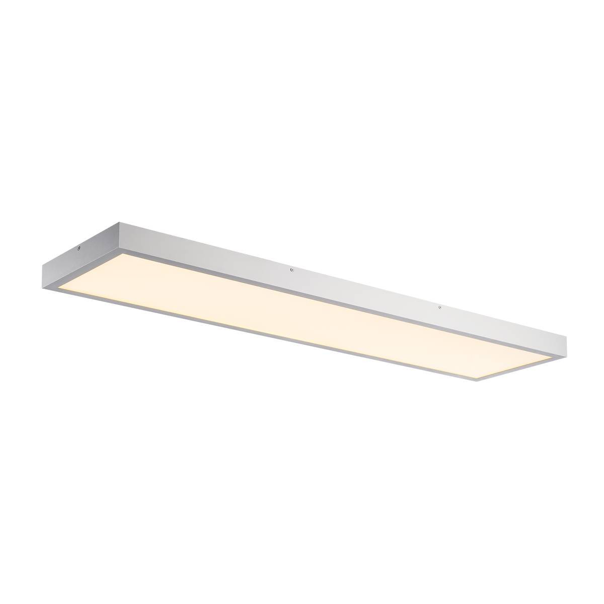 Slv - Plafonniers Intérieurs Led Panel Plafonnier Intérieur 1200x300mm Gris Led 45w 3000k Variable 1003054