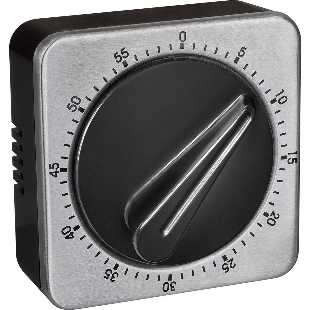 Tfa Dostmann Minuteur Noir Analogique