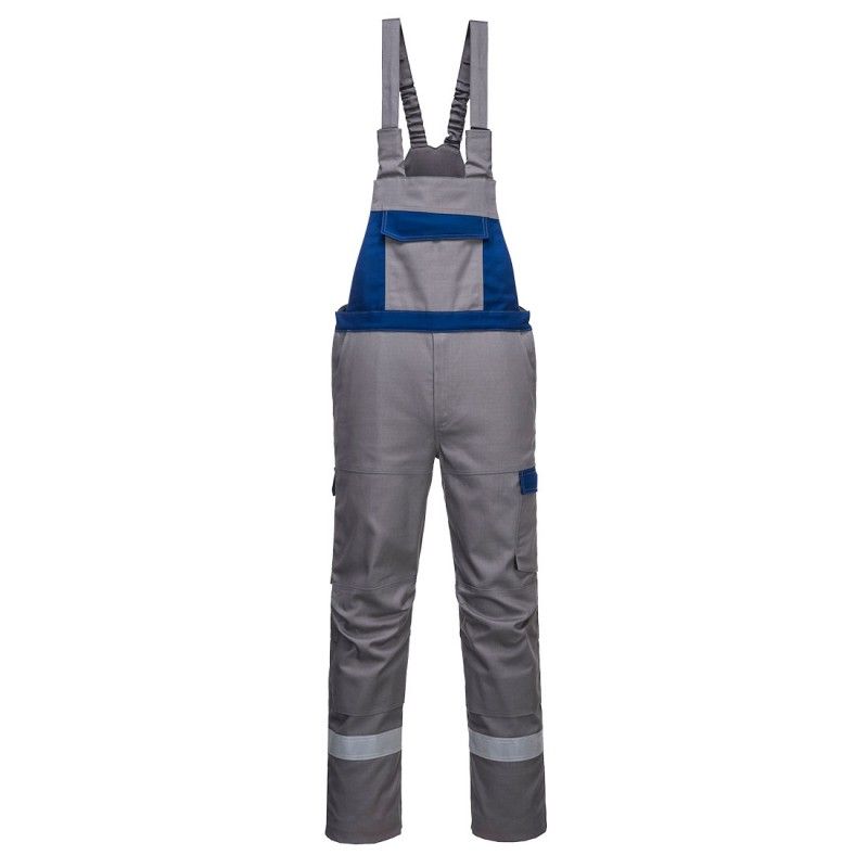 Portwest - Cotte À Bretelles De Sécurité Bizflame Ultra Gris Xxl