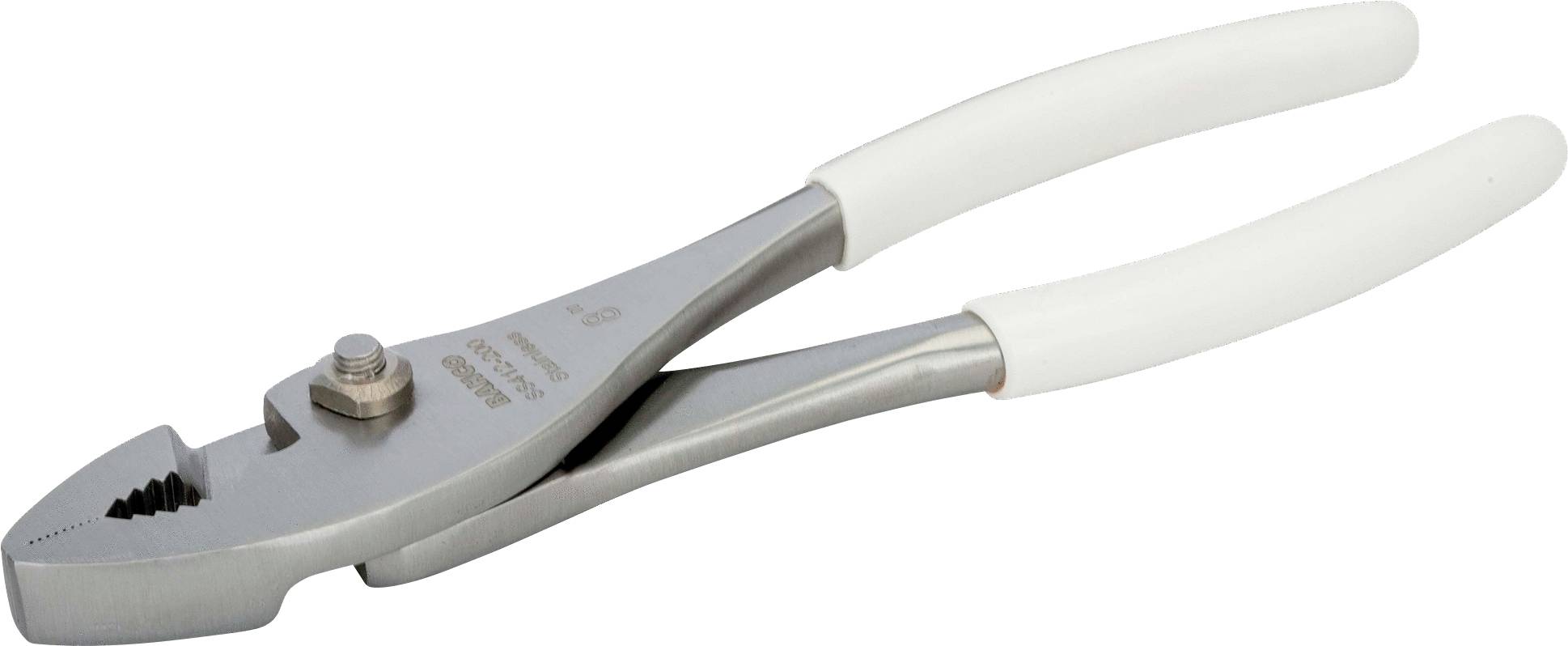 Bahco - Pince Multiprise En Acier Inoxydable, 2 Positions, Poignées Gainées Pvc, 200 Mm