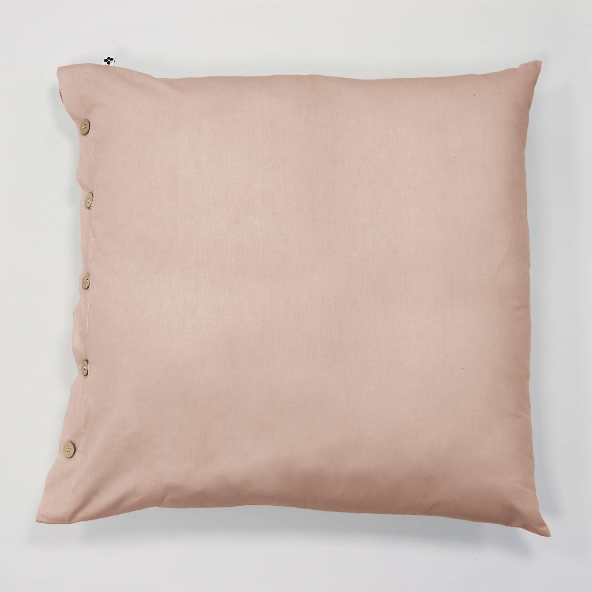 Taie D'oreiller 65 X 65 Cm Percale 120 Fils Blush - Perrine