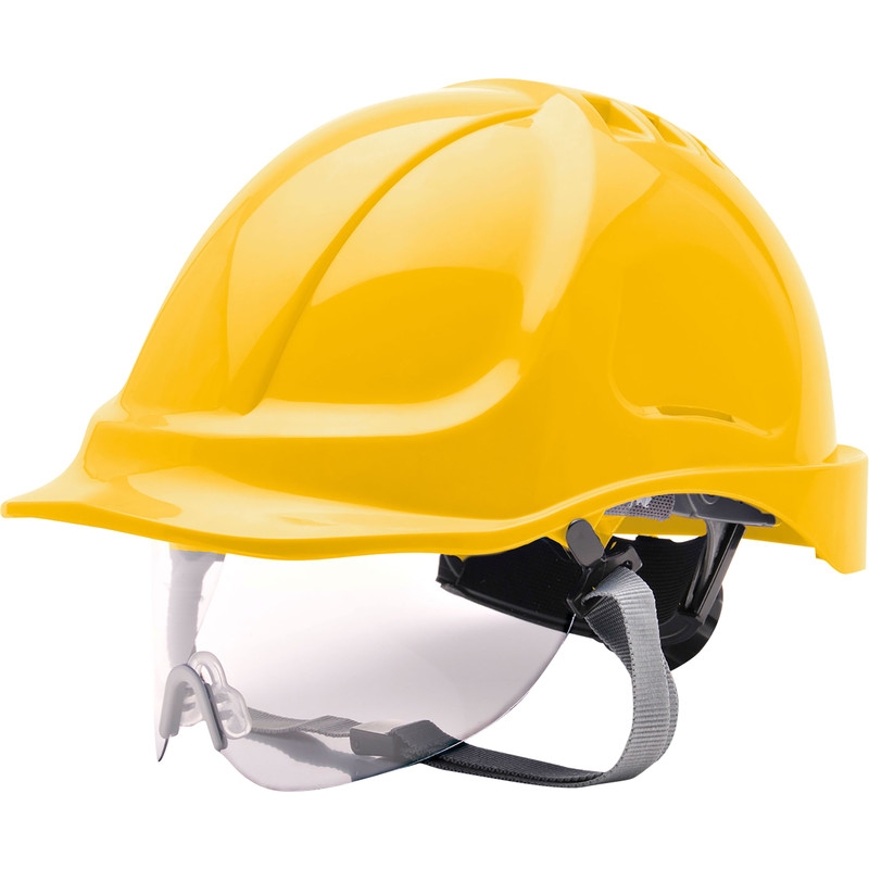 Casque Endurance Visor Couleur: Jaune Taille Portwest