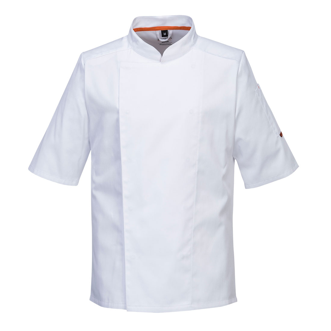 Veste De Cuisinier Maille Pro S/s Couleur: Blanc Taille L Portwest