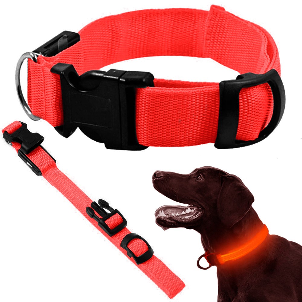 Collier Lumineux 45-52cm Rouge (240) Gaba