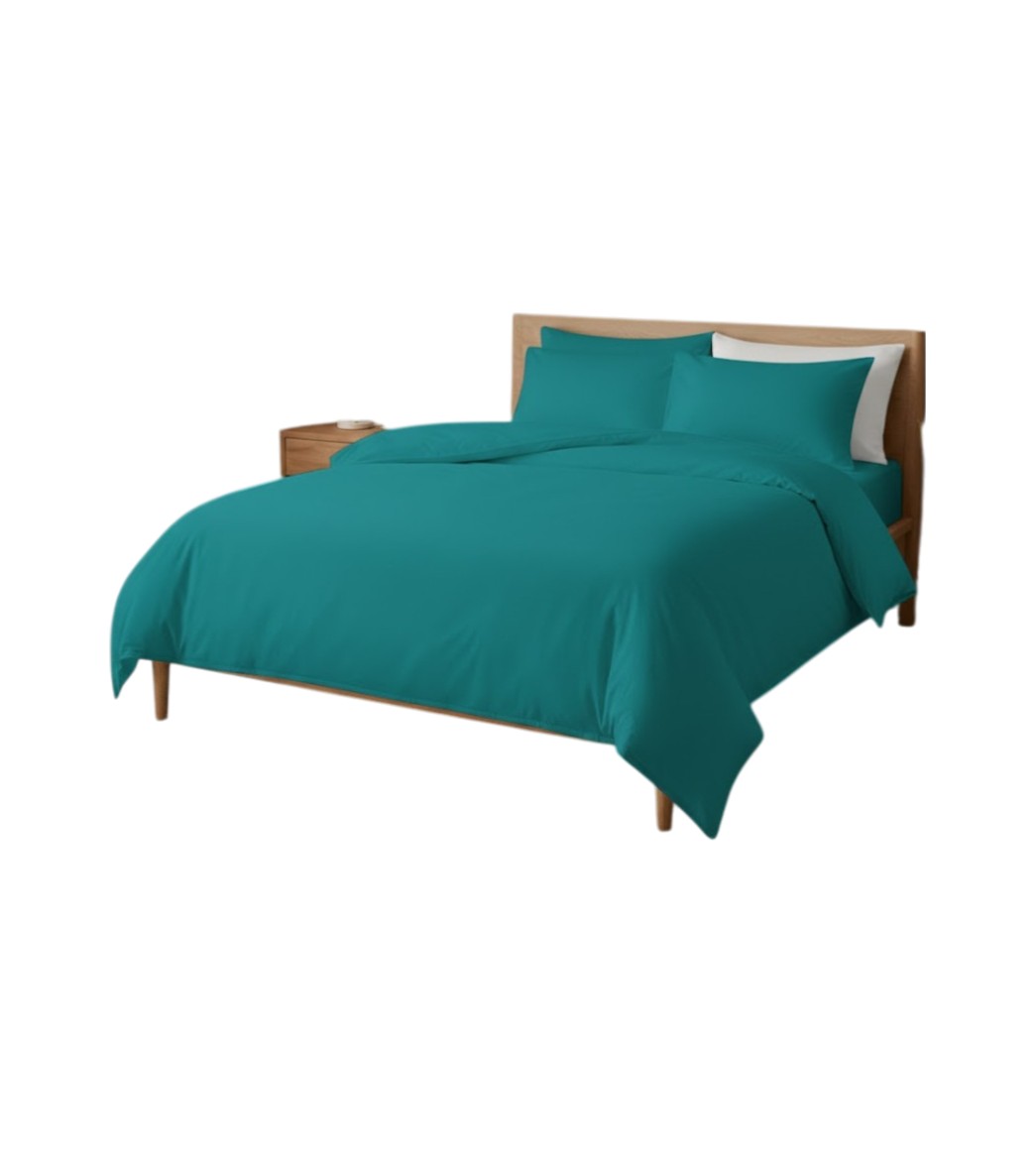 Housse De Couette Intemporelle 220 X 240 Cm Bleu