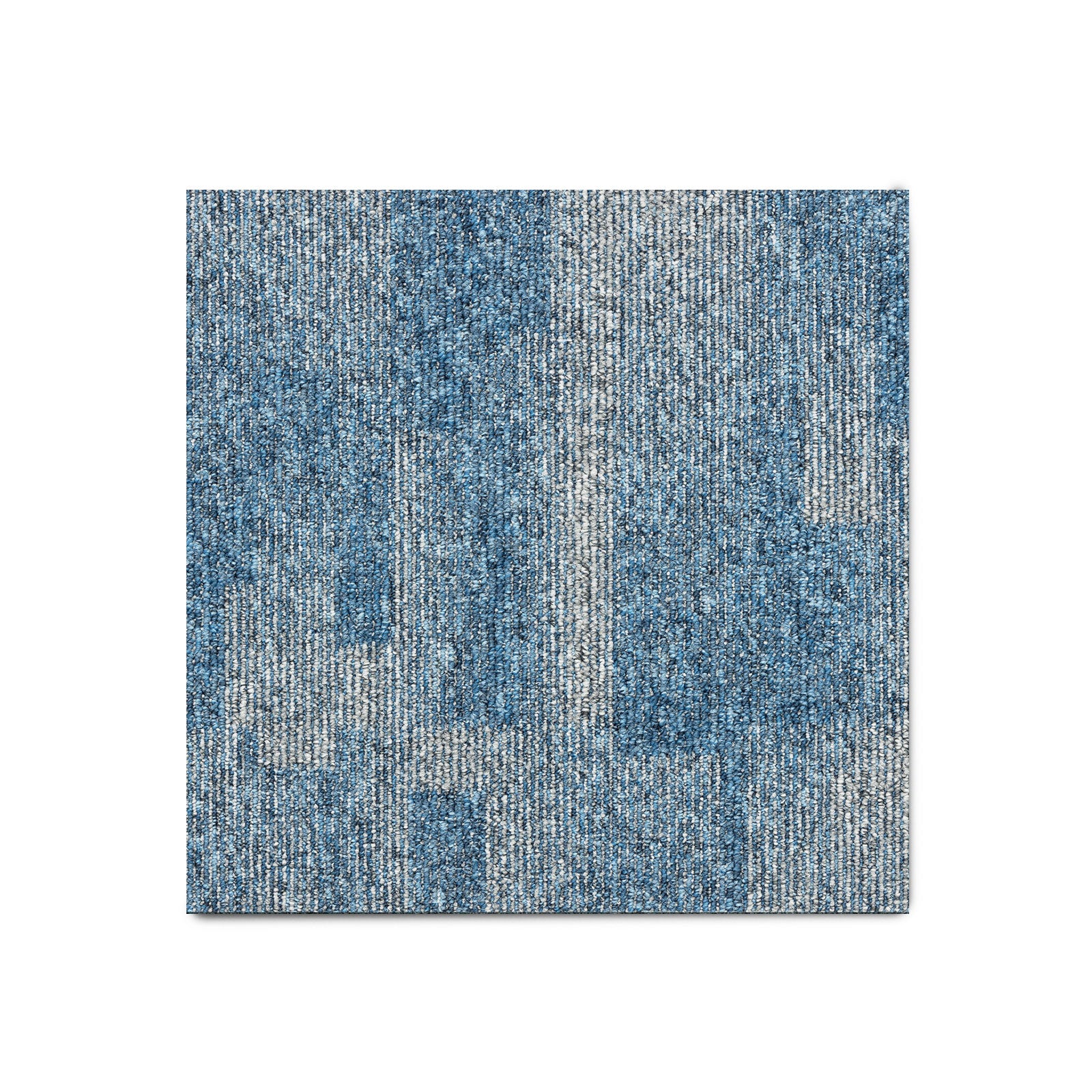 Dalles De Moquette Antistatiques Et Absorbant Les Sons Santo Bleu Denim 50 X 50 Cm