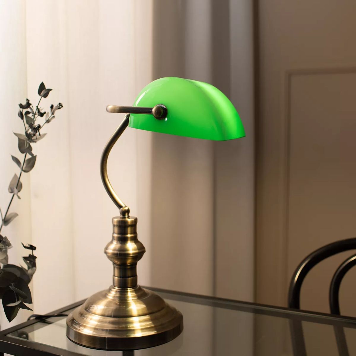 Markslojd - Bankers - Lampe De Table 1 Light Banker Oxyde, E14