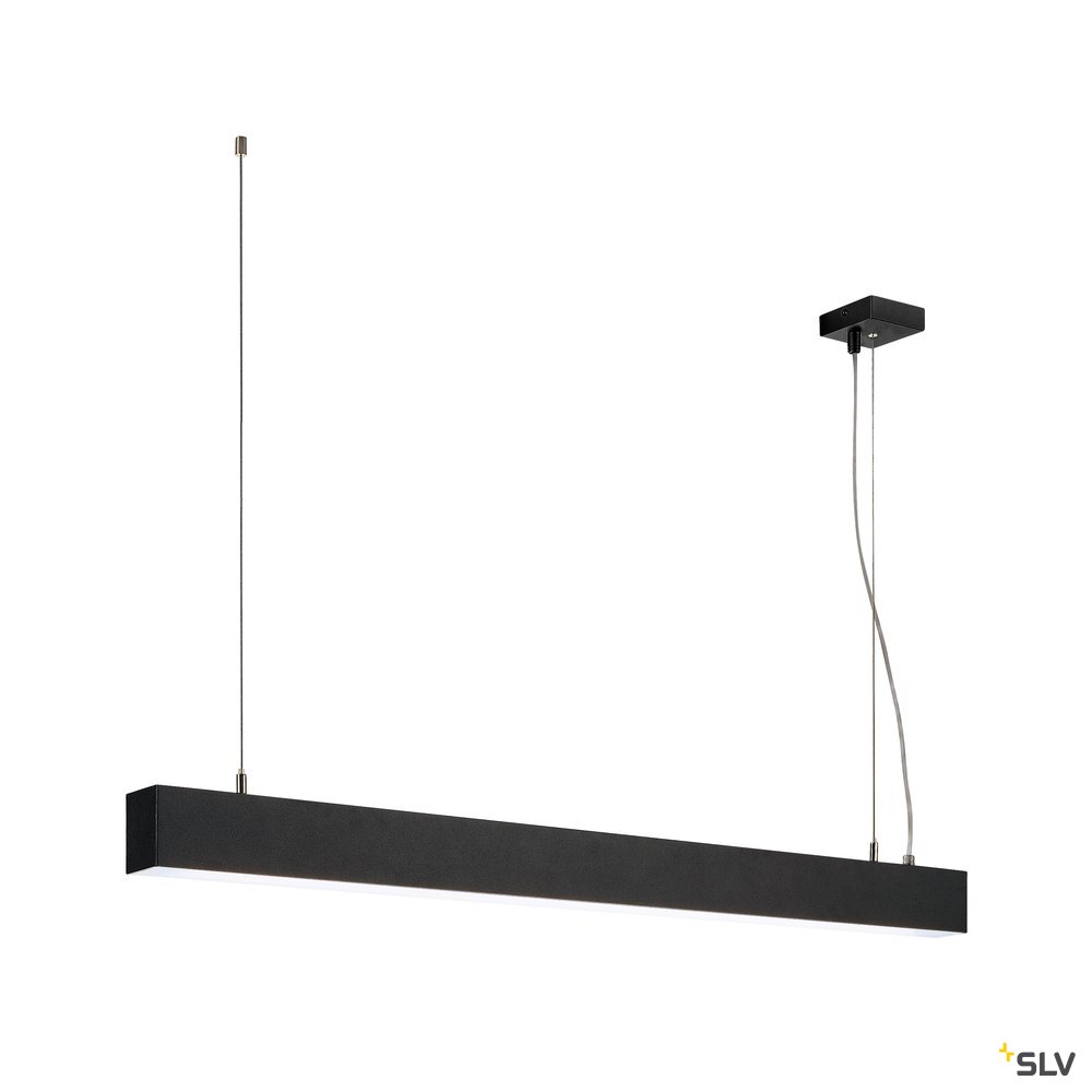 Suspension Profilée Glenos 1m Noir Smd Led 52w 4000k - Slv - 1001403