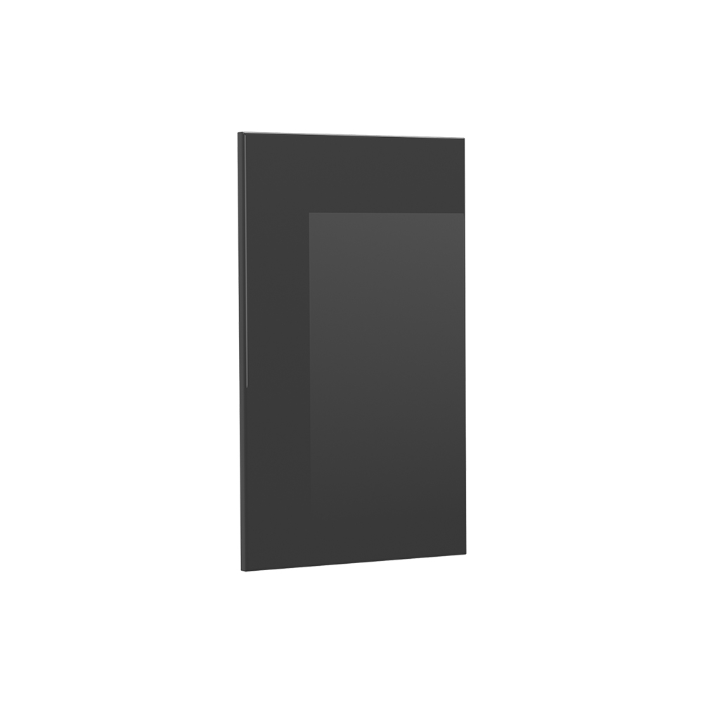Façade De Cuisine R-line, Anthracite Haute Brillance, 36.4x59cm Façade De Meuble Pour Meuble D'angle Mural, Vicco