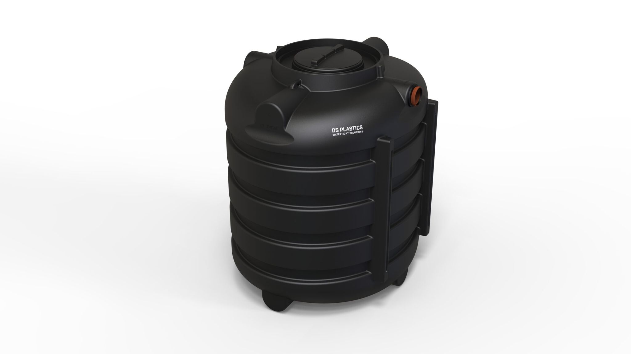 Fosse Septique Ronde 2000 Litres Renforts Circulaires Ds Eau Pour 5 Personnes