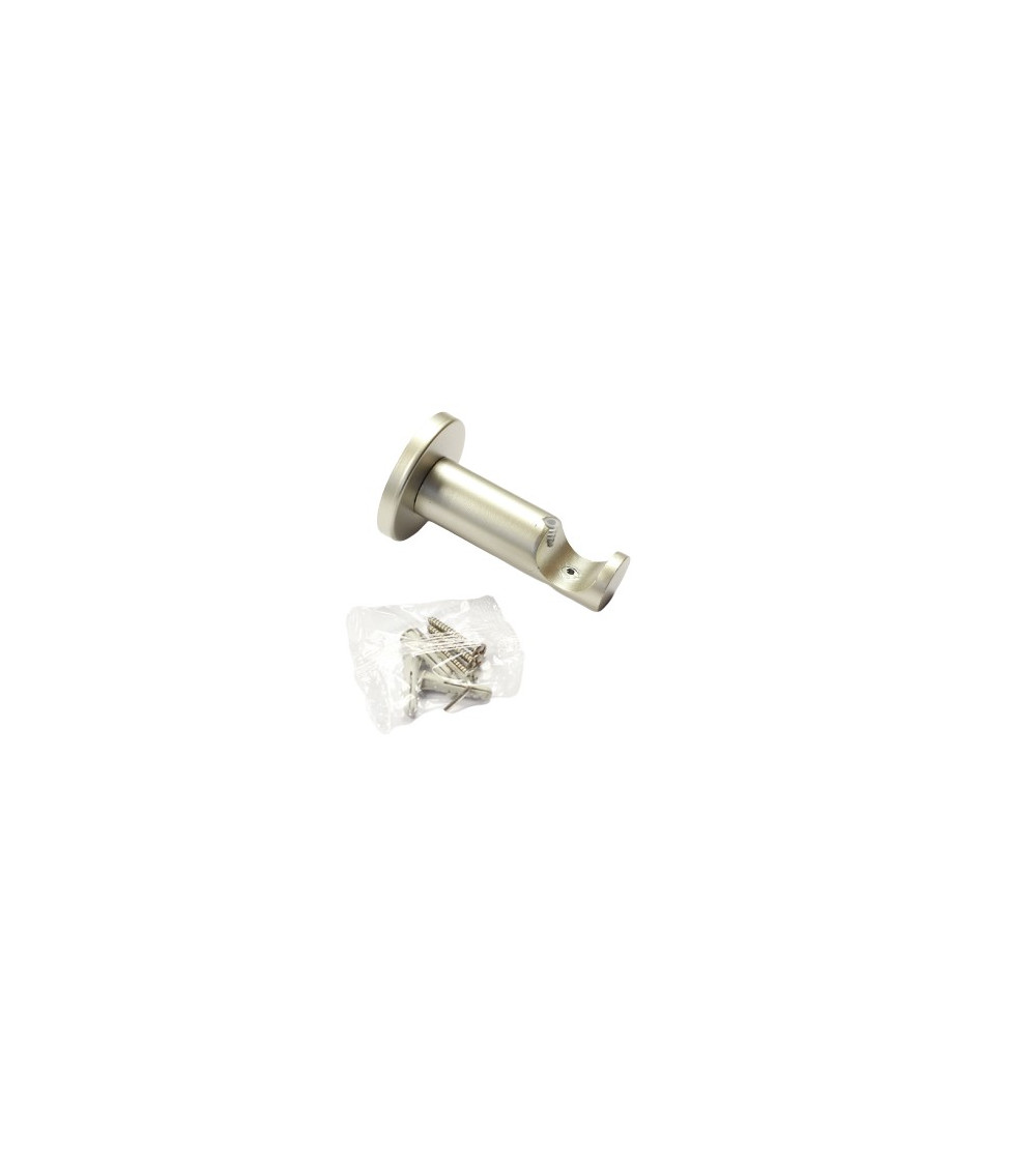 1 Support Ouvert Pour Tringle A Rideau Ø28 Métal Coloris - Nickel