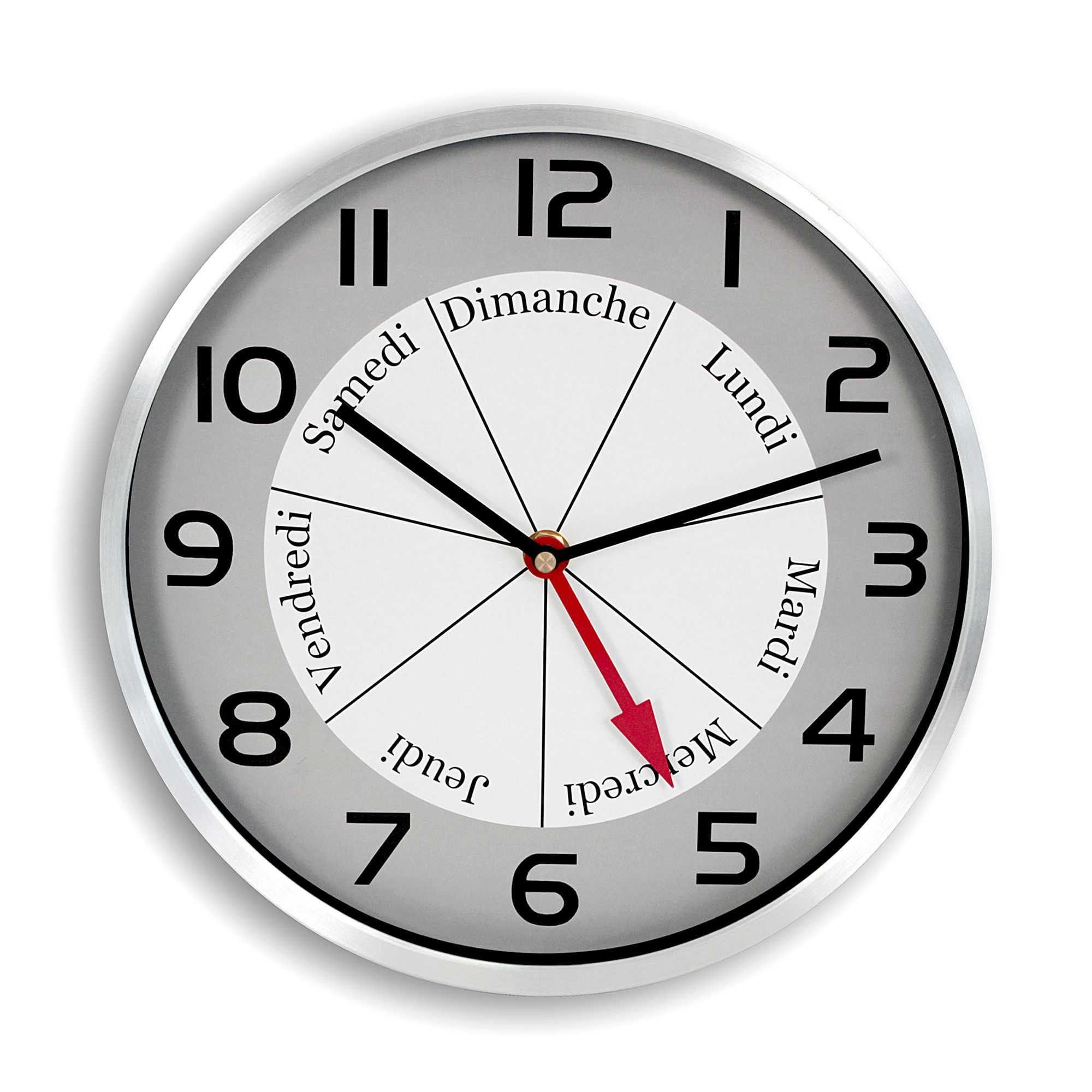 Horloge Fishtec Bon Jour