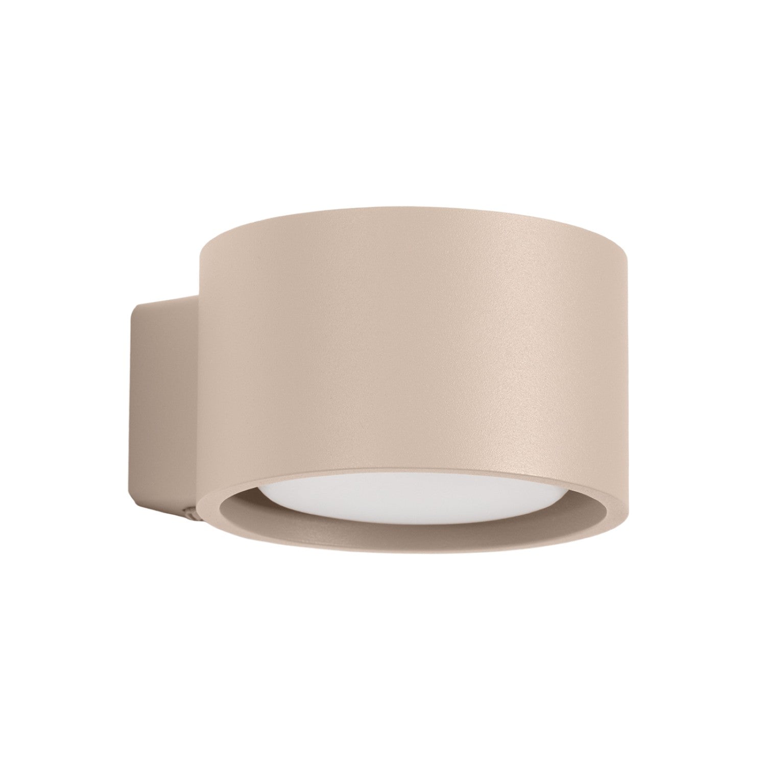 Applique Murale Moderne Ronde Taupe 1xgx53 10w Modo Sollux Lighting