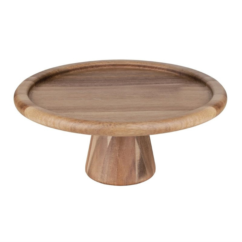 Présentoir À Gâteau En Acacia 305(ø) X 127(h) - Olympia