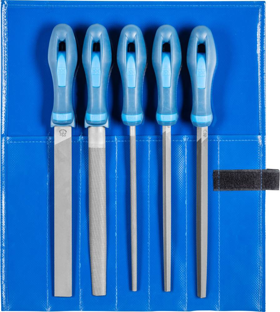 Tools 11800531 Set De Limes D'Atelier Hieb 1 Dans Un Sac À Roulettes En Pvc Longueur 200 Mm 1 Pc(s) - Pferd