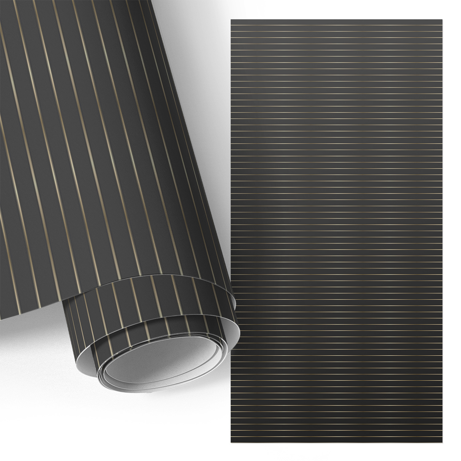 Film Adhésif - Adhésif Décoratif - Facile À Poser - Pour Meubles - Pour Cuisine - Pour Table Lignes Élégantes 50x100 Cm