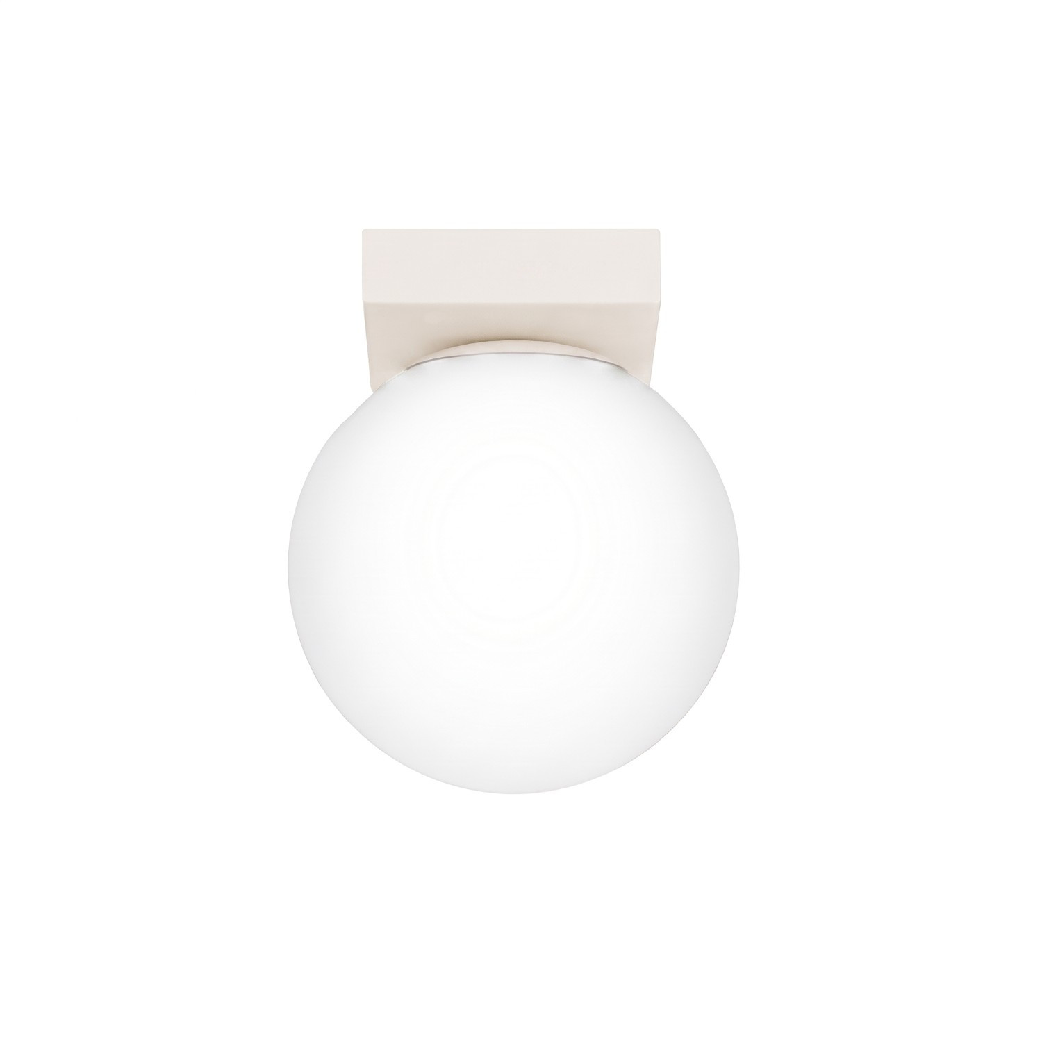 Plafonniers Yoli Acier/verre Beige 1xg9 12cm Sollux