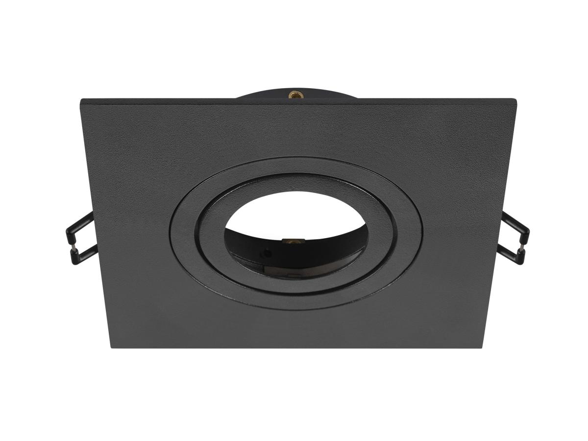Collerette Spot Encastré Int New Tria® 75 Xl Carré Orientable Noir - Slv - 1007635