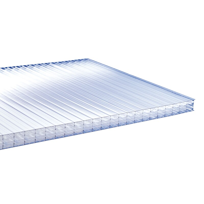 Mccover - Plaque Polycarbonate Alvéolaire 32mm - Coloris - Clair, Epaisseur - 32 Mm, Largeur - 98 Cm, Longueur - 3 M