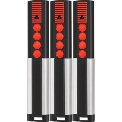 Télécommande De Porte De Garage 868 Mhz 3 Pièces, Compatible Avec Les Modèles De Buzzer De Porte De Garage 4020 Tx03-868-4, 4026 Tx03-868-2, 4020v000, 4026v000, 4 Canaux