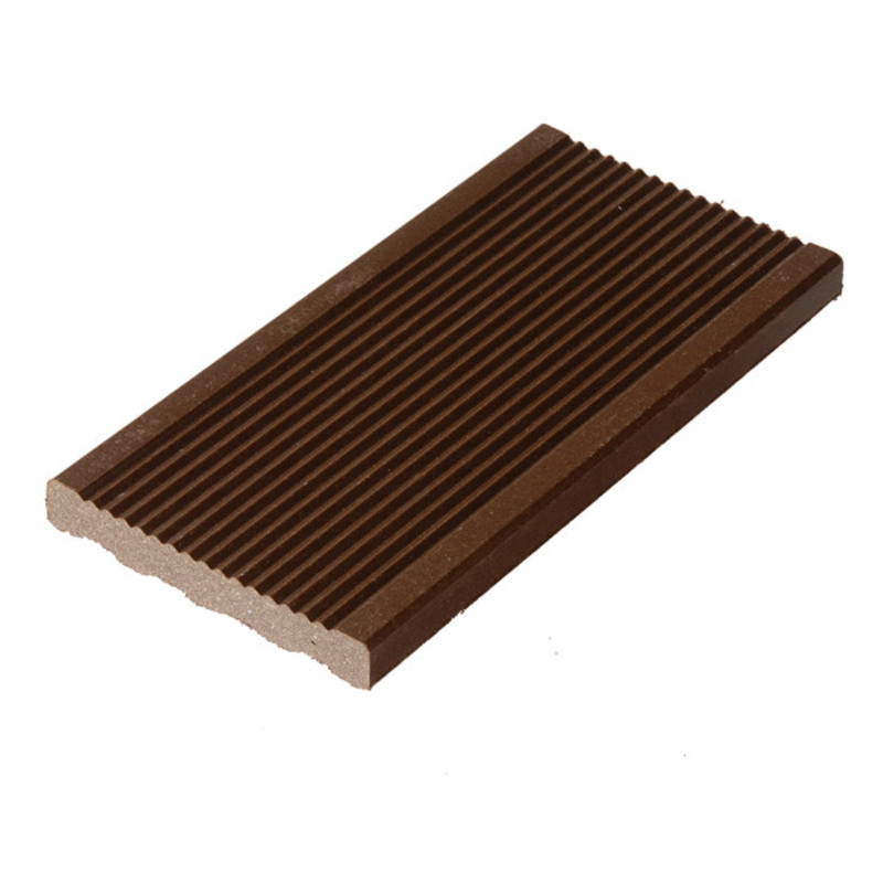 Mccover - Plinthe Finition Terrasse Bois Composite - Coloris - Brun Rouge, Epaisseur - 1cm, Largeur - 5.5 Cm, Longueur - 200 Cm