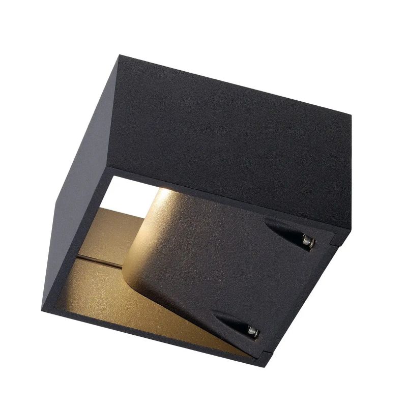 Applique Extérieure Logs Gris Led 10w 3000k Ip44 - Slv - 232105
