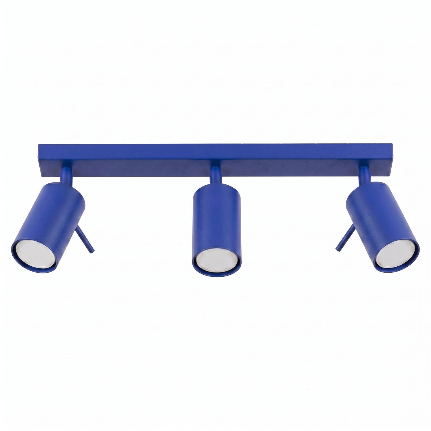 Plafonnier Moderne À 3 Spots Gu10 10w Bleu Outremer Ring Sollux Lighting