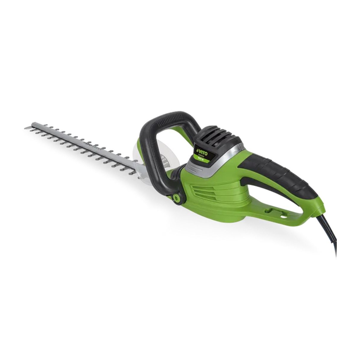 Vito - Taille Haies 600w Lame Double 59cm Protection Mains Poignée Avec Interrupteur