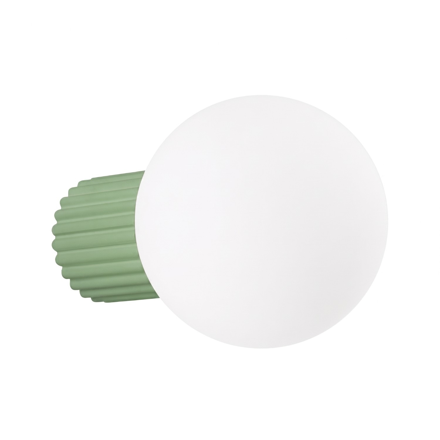 Appliques Halo Aluminium/verre Sauge 1xg9 12cm Sollux