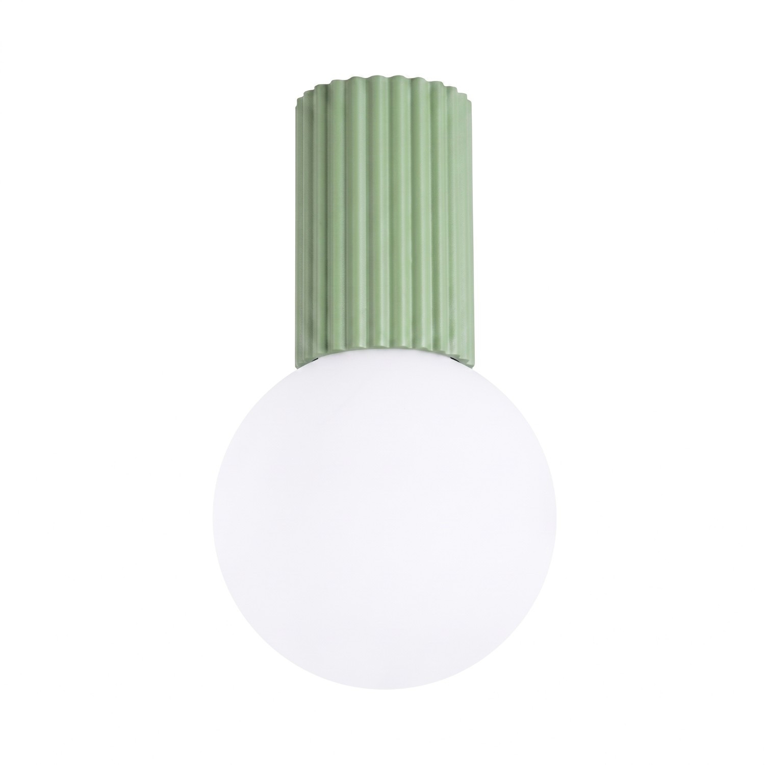 Plafonniers Halo Aluminium/verre Sauge 1xg9 12cm Sollux