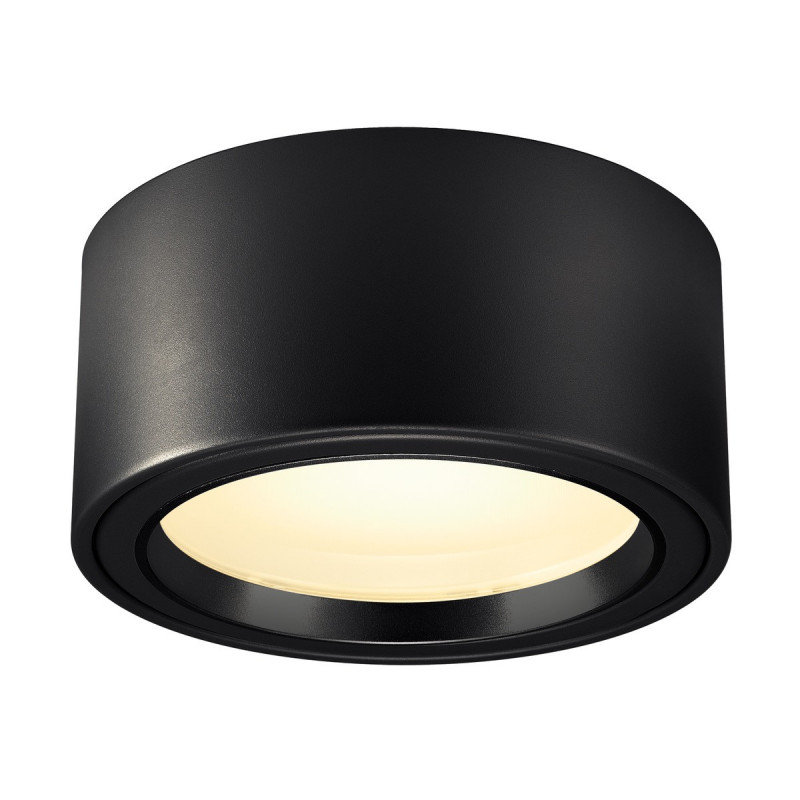 Plafonnier Intérieur Fera 25 Noir Mat Led 21w 3000k - Slv - 1001939