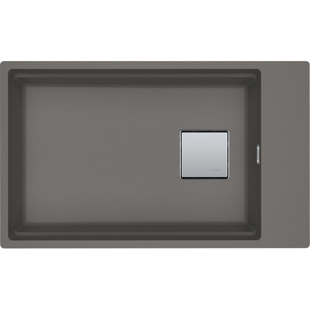 Franke - Cuve Kubus 2.0 Fragranit Kng 110-62 - Stone - Manuel - 760 X 460 X 200 Mm (sous-meuble 80 Cm)