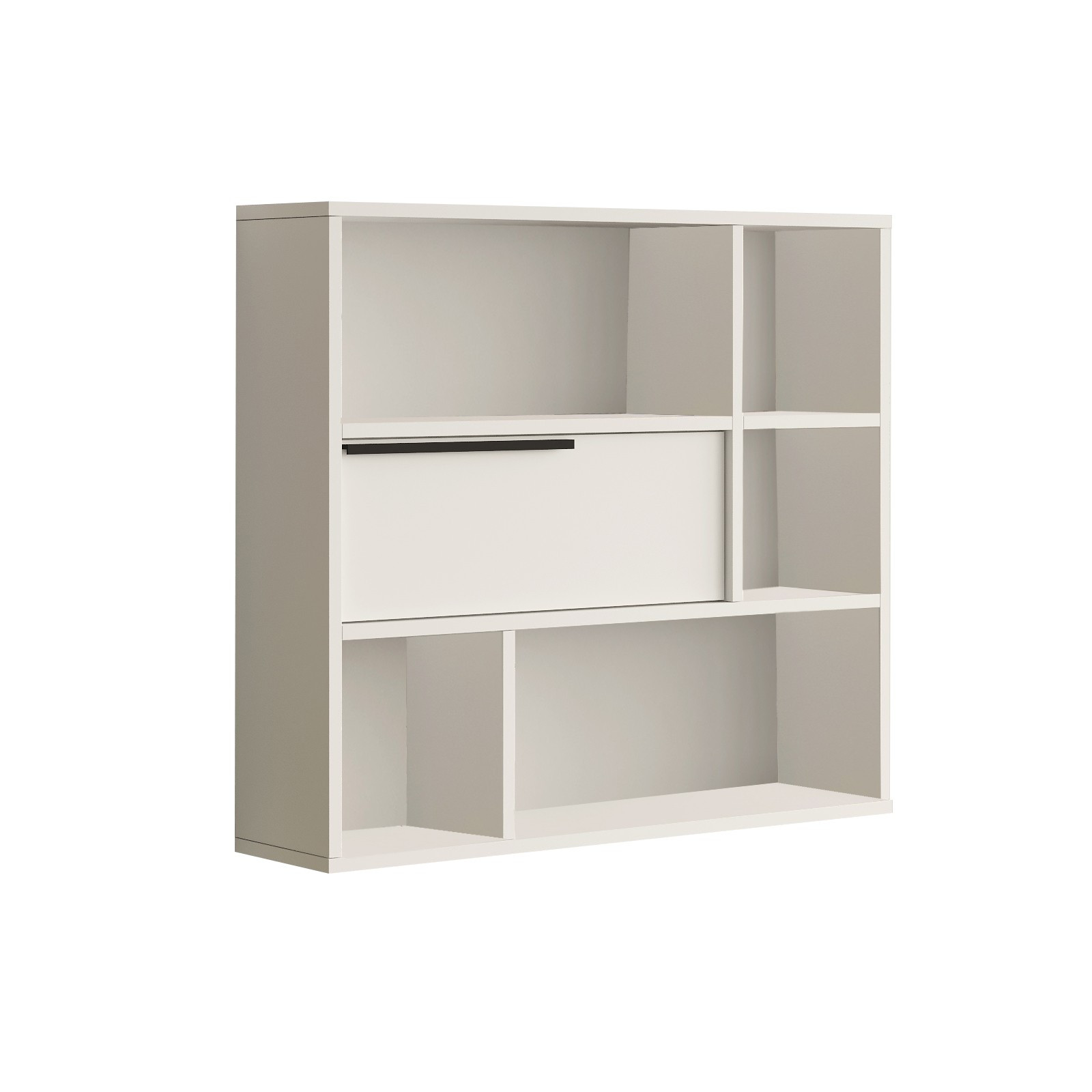 Étagère Murale En Bois "calvin" - 90 X 22 X 81 Cm - Blanc
