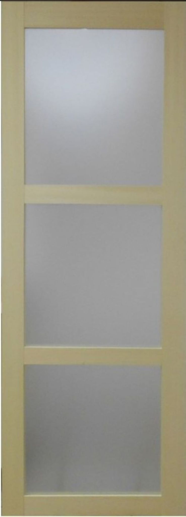Gd Menuiseries - Porte Coulissante Bois Ayous Vitrée H204 X L83