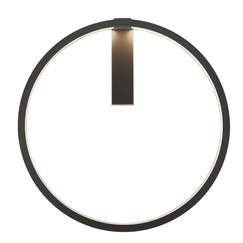 Applique Murale Led One 60 Intérieur Noir Led 24w Ip 20 - Slv - 1002918