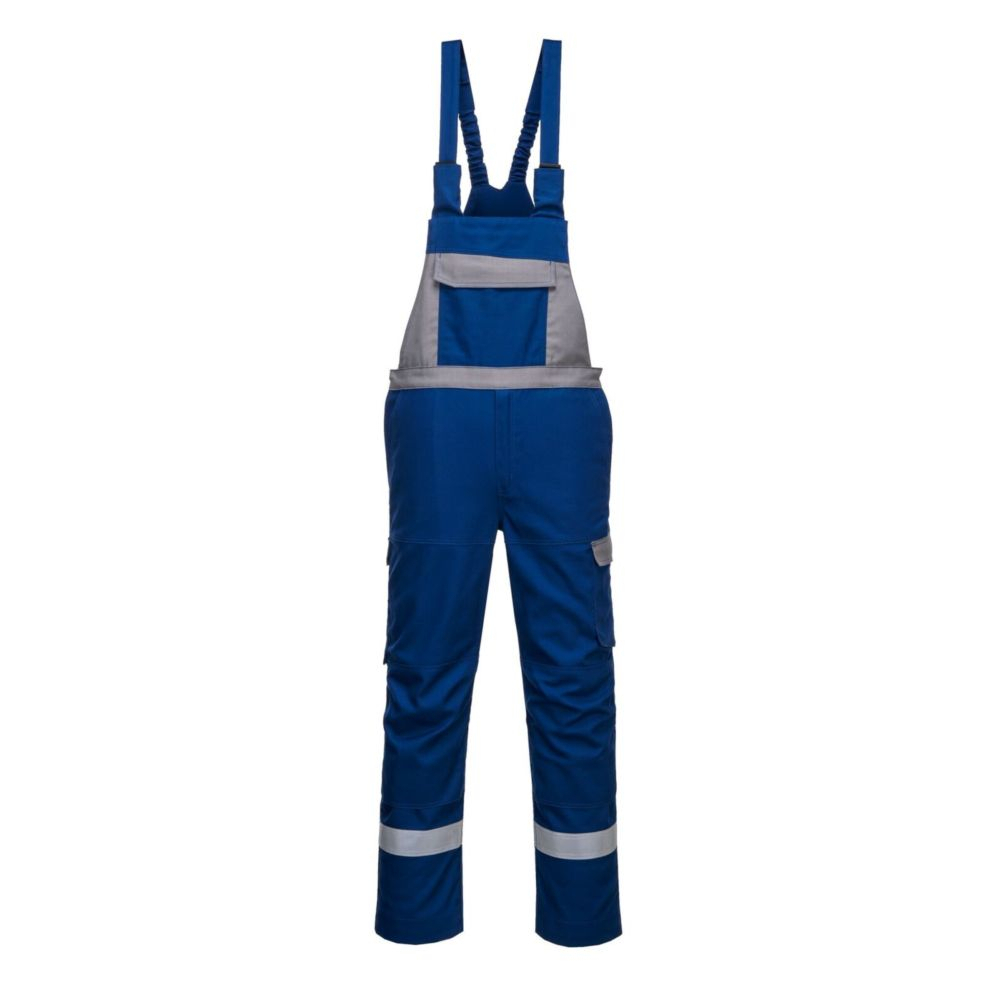 Portwest - Cotte À Bretelles De Sécurité Bizflame Ultra Bleu Royal S