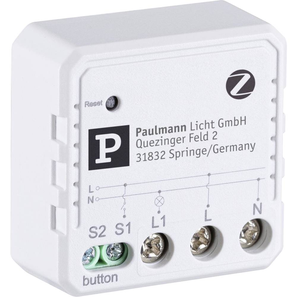 50139 Sh Zb Paulmann Home Actionneur De Commutation Universel Blanc