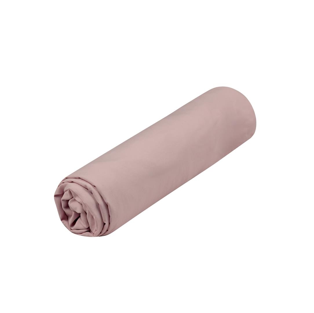 Drap Housse 160 X 200 Cm Cocon Rose