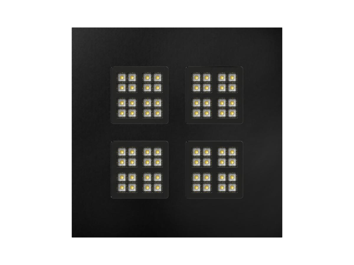 Encastré De Plafond Pavanno 625 3000/4000/5000k Noir Ugr19 Dali - Slv - 1010579