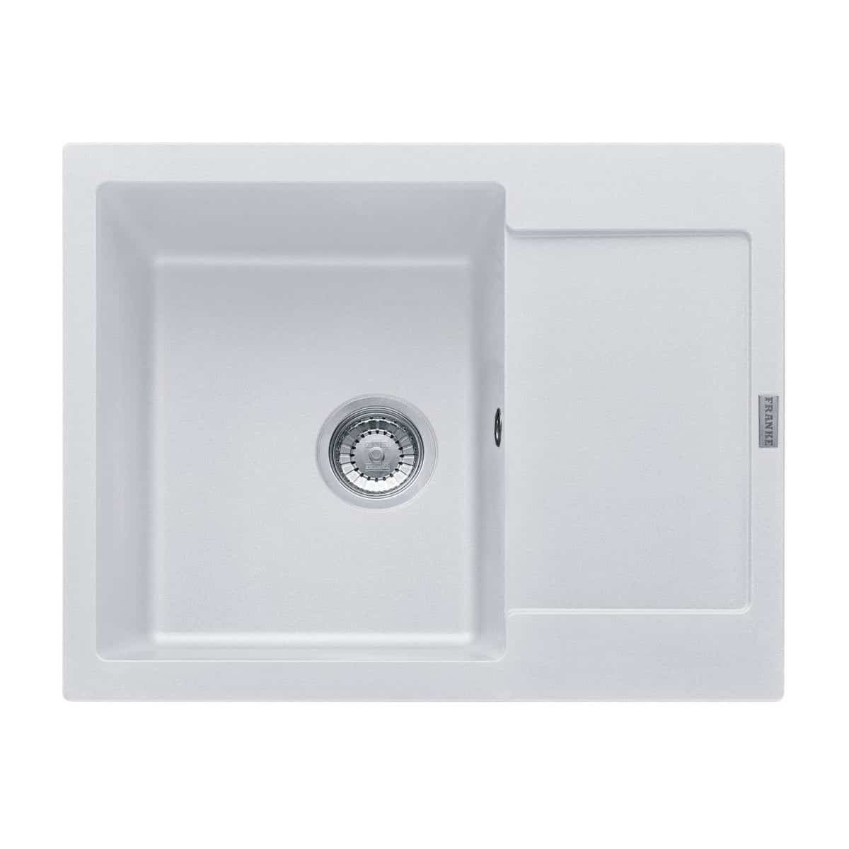 Franke - Evier Maris Fragranit+ Mrg611-62 - Blanc Artic (moucheté)