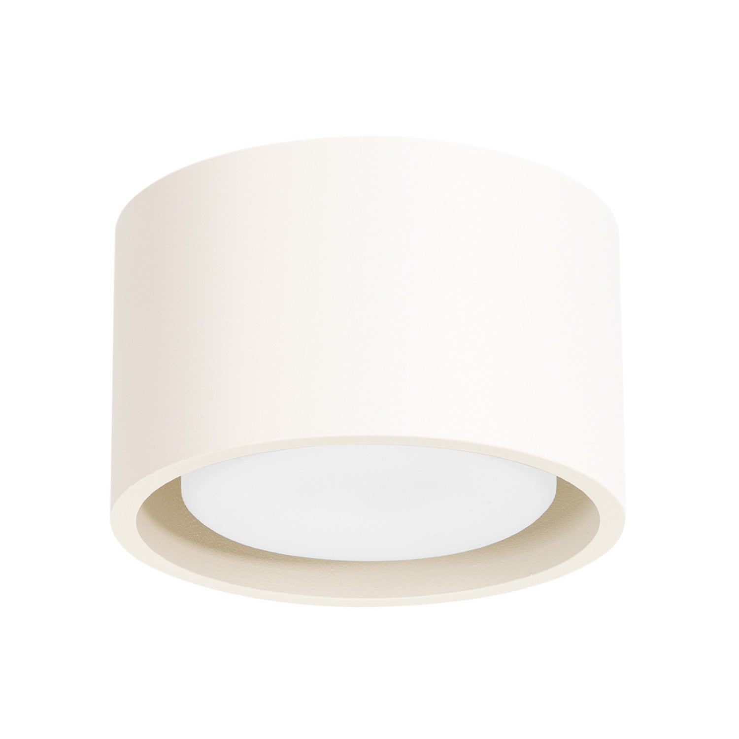 Plafonnier Minimaliste Rond Beige Ø10 Cm 1x Gx53 10 W Modo Sollux Lighting