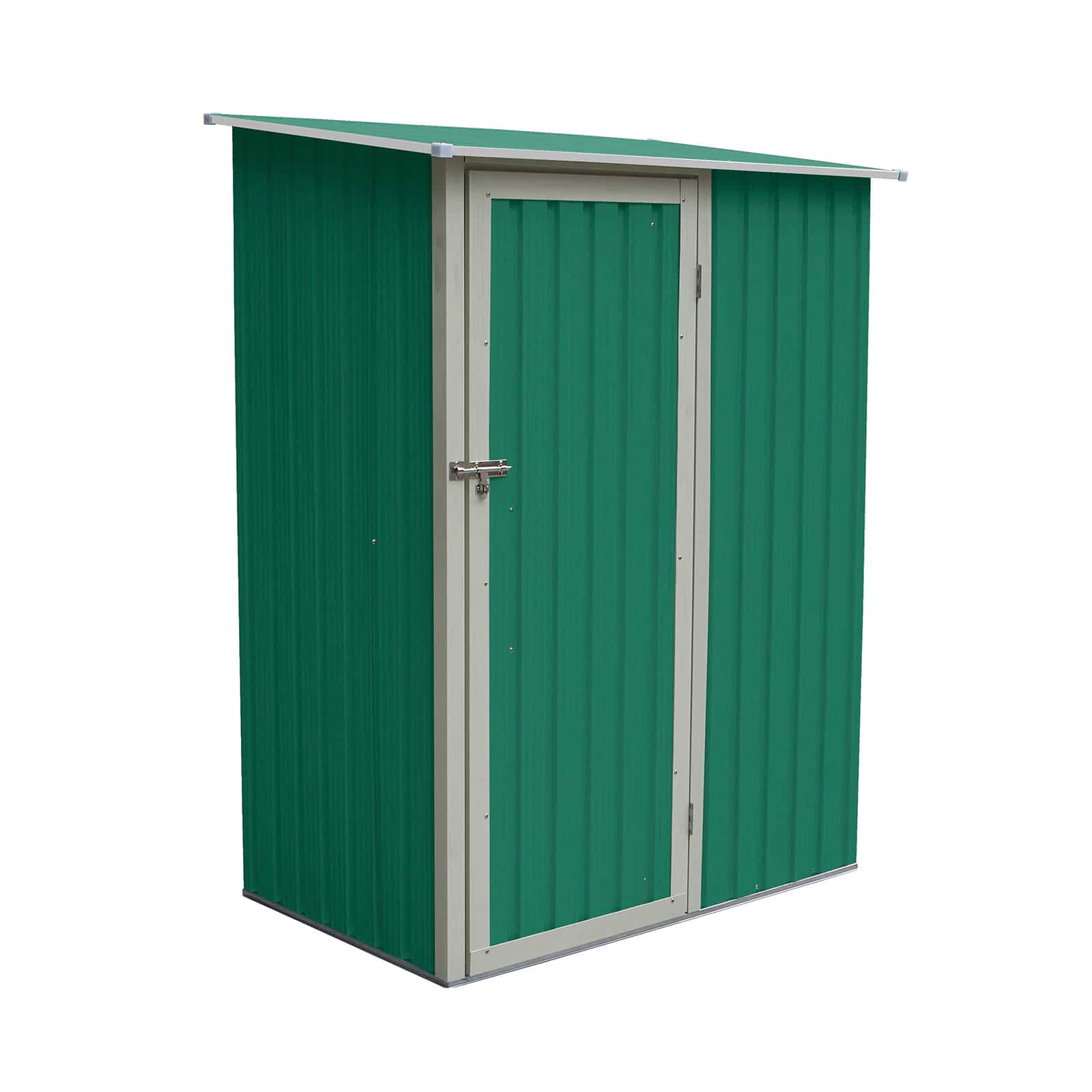 Armoire De Jardin Gardiun Newcastle 1,27 M² 89x143x186 Cm Extérieur Métallique Vert