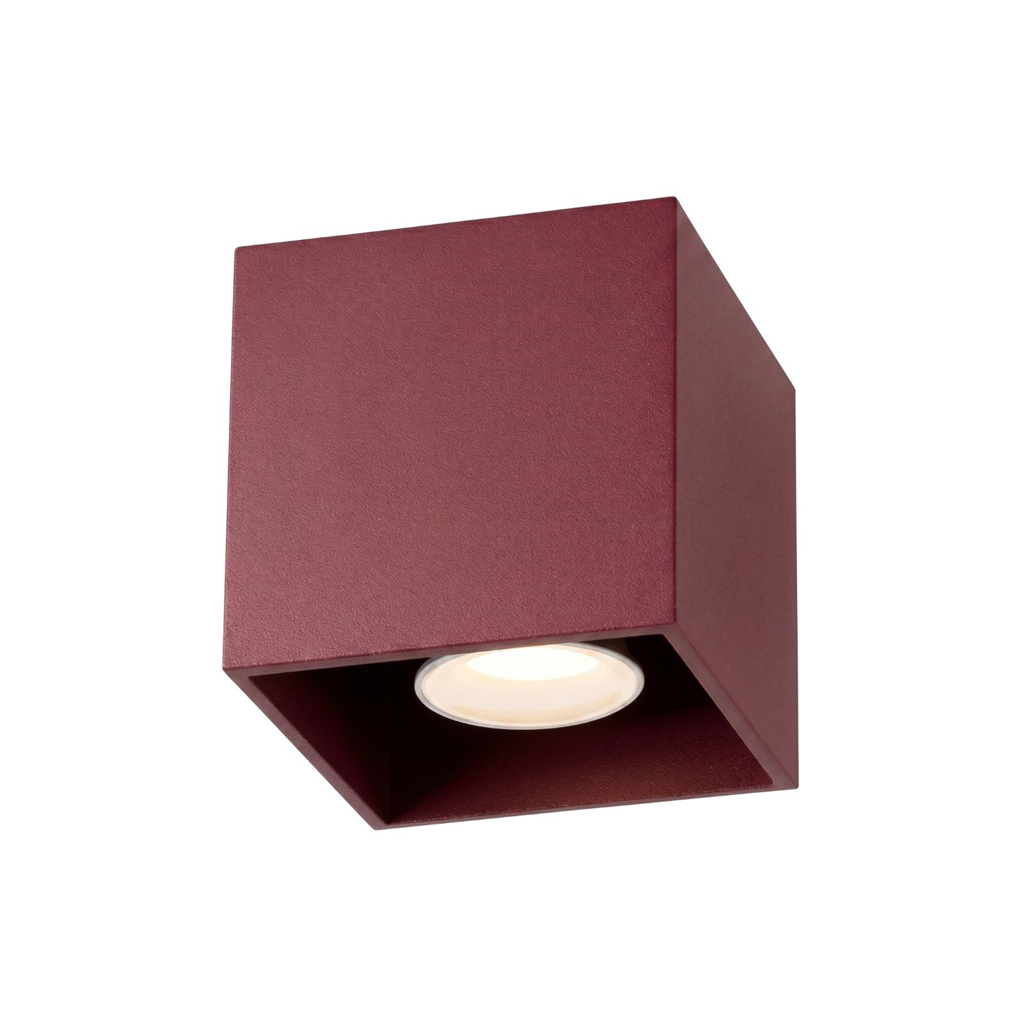 Plafonniers Quad Aluminium Bourgogne 1xgu10 10cm Sollux