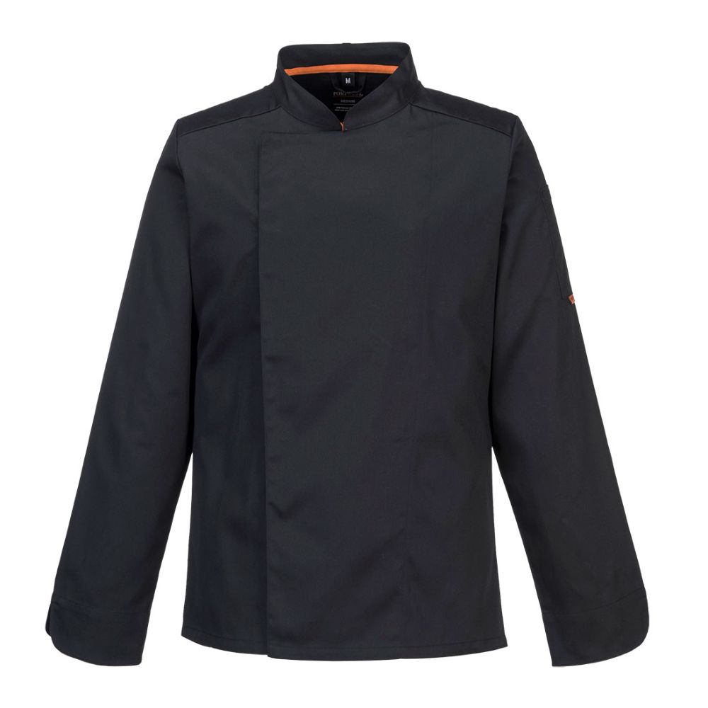 Veste Cuisine Respirable Portwest Noir Xxl
