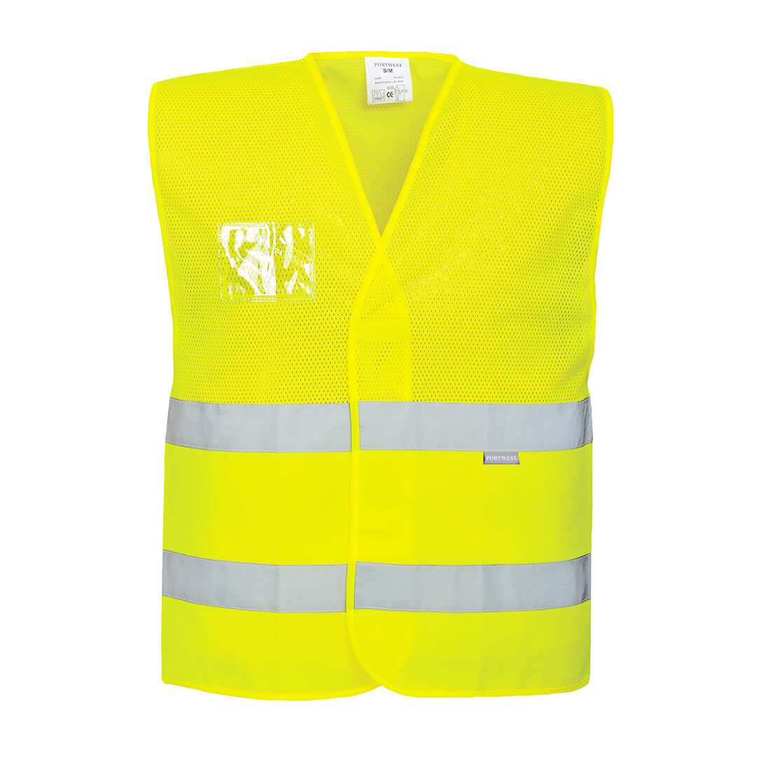Gilet Hv Semi-maille Jaune 4xl/5xl