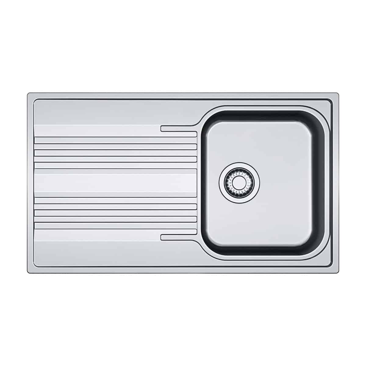 Evier Franke Smart Srl611-86 Inox Dekor - Inox Dekor